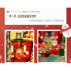JAKI JK5155 5155 ĐÊM GIÁNG SINH TUYỆT VỜI bộ đồ chơi xếp lắp ráp ghép mô hình Creator AMAZING CHRISTMAS NIGHT Sáng Tạo