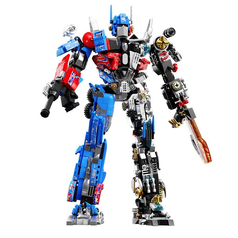 LW 7038 non Lego MECHA OPTIMUS PRANE bộ đồ chơi xếp lắp ráp ghép mô hình Movie & Game DEFNDER JUSTICE Phim Và Trò Chơi 1557 khối