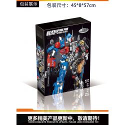 LW 7038 non  MECHA OPTIMUS PRANE bộ đồ chơi xếp lắp ráp ghép mô hình Movie & Game DEFNDER JUSTICE Phim Và Trò Chơi 1557 khối