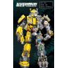 LW 7037 non  MECHA BUMBLEBEE bộ đồ chơi xếp lắp ráp ghép mô hình Movie & Game DEFNDER JUSTICE Phim Và Trò Chơi 1586 khối