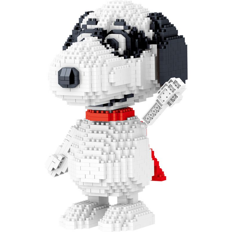 LEZI LN8100 8100 non Lego RÌNH MÒ bộ đồ chơi xếp lắp ráp ghép mô hình Movie & Game SNOOPY Phim Và Trò Chơi 1378 khối