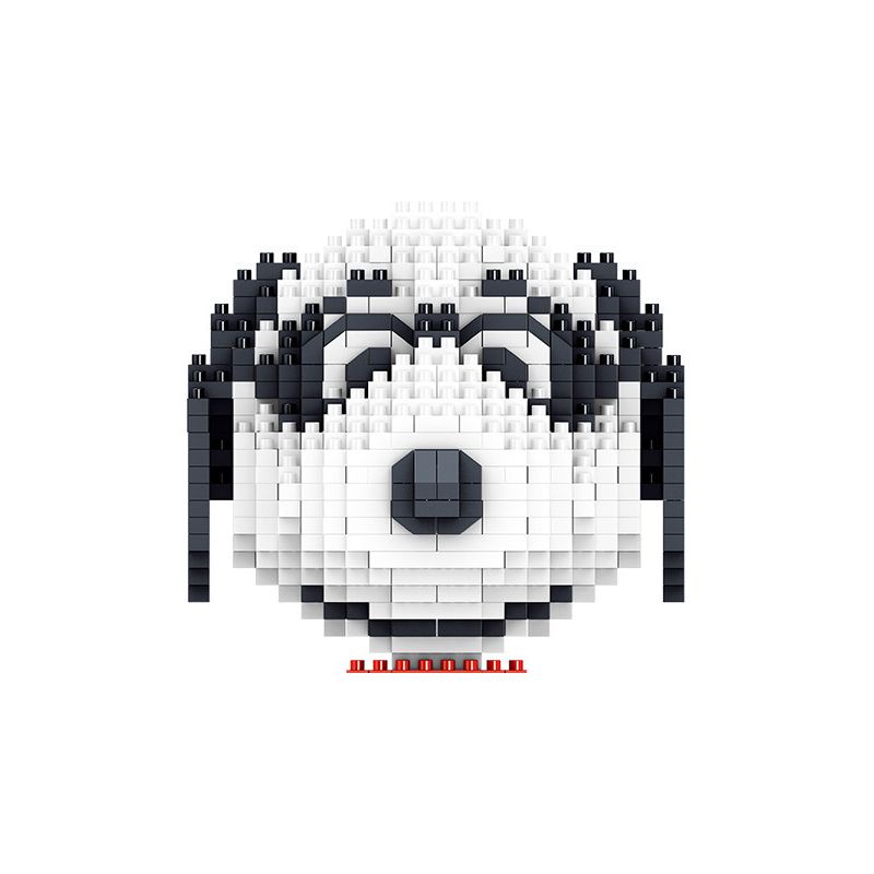 LEZI LN8100 8100 non  RÌNH MÒ bộ đồ chơi xếp lắp ráp ghép mô hình Movie & Game SNOOPY Phim Và Trò Chơi 1378 khối