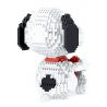 LEZI LN8101 8101 non  RÌNH MÒ bộ đồ chơi xếp lắp ráp ghép mô hình Movie & Game SNOOPY Phim Và Trò Chơi 1452 khối
