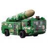 CADA DOUBLEE C56011 56011 non  XE TÊN LỬA DONGFENG bộ đồ chơi xếp lắp ráp ghép mô hình Military Army Quân Sự Bộ Đội 354 khối