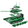 CADA DOUBLEE C82001 82001 non  XE TĂNG CHIẾN ĐẤU CHỦ LỰC 99A tỷ lệ 1:25 bộ đồ chơi xếp lắp ráp ghép mô hình Military Army TYPE 99A MAIN BATTLE TANK Quân Sự Bộ Đội 1707 khối