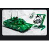 CADA DOUBLEE C82001 82001 non  XE TĂNG CHIẾN ĐẤU CHỦ LỰC 99A tỷ lệ 1:25 bộ đồ chơi xếp lắp ráp ghép mô hình Military Army TYPE 99A MAIN BATTLE TANK Quân Sự Bộ Đội 1707 khối