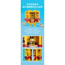 JAKI JK2155 2155 non  GẤU NGỌT NGÀO YÊU MẬT ONG bộ đồ chơi xếp lắp ráp ghép mô hình THE BEAR WHO LOVES BEES 355 khối