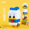 JAKI JK2153 2153 non  VỊT BUỒN NGỦ TẠI NƠI LÀM VIỆC bộ đồ chơi xếp lắp ráp ghép mô hình THE DUCK IN A DAYDREAM 412 khối