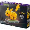 MEGA BLOKS HGC23 non  PIKACHU NĂNG ĐỘNG bộ đồ chơi xếp lắp ráp ghép mô hình Pokémon POKEMON MOTION PIKACHU 1095 khối