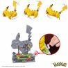MEGA BLOKS HGC23 non  PIKACHU NĂNG ĐỘNG bộ đồ chơi xếp lắp ráp ghép mô hình Pokémon POKEMON MOTION PIKACHU 1095 khối