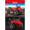 MouldKing 23010 Mould King 23010 non  XE MÔ TÔ BA BÁNH QUÁI VẬT BOMBA bộ đồ chơi xếp lắp ráp ghép mô hình  MONSTER SPYDER Kỹ Thuật Công Nghệ Cao Mô Hình Phương Tiện 853 khối