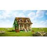 FUNWHOLE FH9001 9001 non  HAYASHIKIYA bộ đồ chơi xếp lắp ráp ghép mô hình Creator WOOD CABIN Sáng Tạo 2097 khối