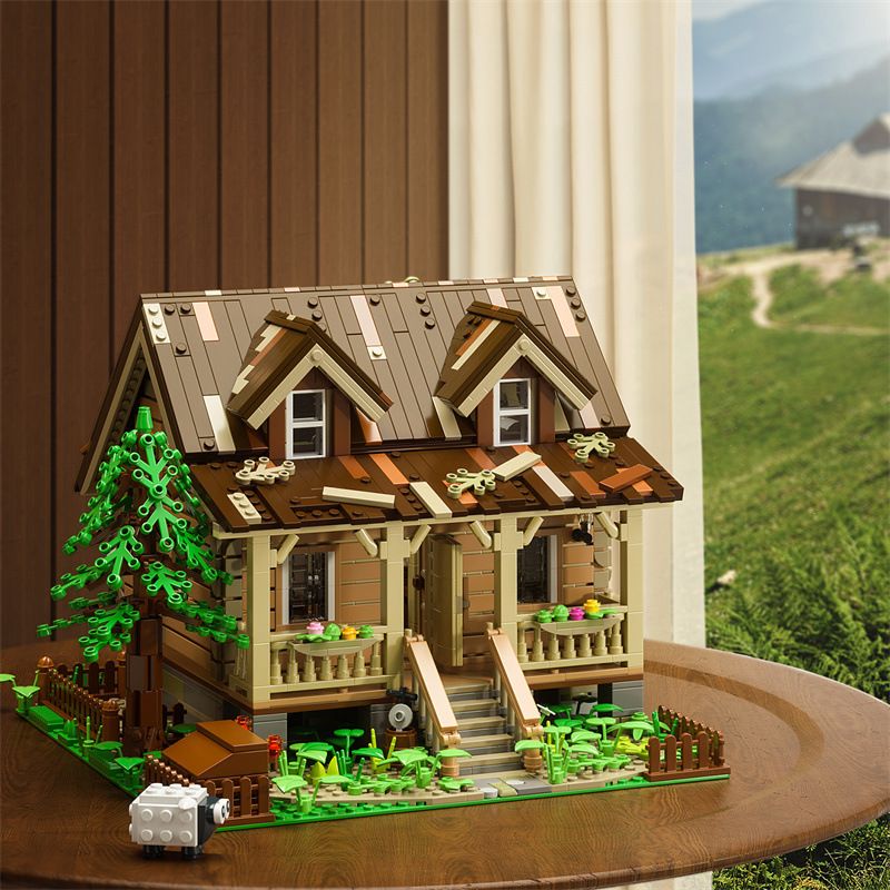 FUNWHOLE FH9001 9001 non  HAYASHIKIYA bộ đồ chơi xếp lắp ráp ghép mô hình Creator WOOD CABIN Sáng Tạo 2097 khối FUNWHOLE FH9001 9001 non  HAYASHIKIYA bộ đồ chơi xếp lắp ráp ghép mô hình Creator WOOD CABIN Sáng Tạo 2097 khối