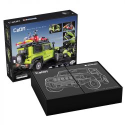 CADA DOUBLEE C62001 62001 non  DU LỊCH ĐÃ SỬA ĐỔI JIMNY SUV 1:12 tỷ lệ 1:12 bộ đồ chơi xếp lắp ráp ghép mô hình  SUZUKI JIMMY Kỹ Thuật Công Nghệ Cao Mô Hình Phương Tiện 1803 khối