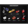 CADA DOUBLEE C62001 62001 non  DU LỊCH ĐÃ SỬA ĐỔI JIMNY SUV 1:12 tỷ lệ 1:12 bộ đồ chơi xếp lắp ráp ghép mô hình  SUZUKI JIMMY Kỹ Thuật Công Nghệ Cao Mô Hình Phương Tiện 1803 khối