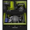 CADA DOUBLEE C62001 62001 non  DU LỊCH ĐÃ SỬA ĐỔI JIMNY SUV 1:12 tỷ lệ 1:12 bộ đồ chơi xếp lắp ráp ghép mô hình  SUZUKI JIMMY Kỹ Thuật Công Nghệ Cao Mô Hình Phương Tiện 1803 khối
