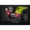 CADA DOUBLEE C62001 62001 non  DU LỊCH ĐÃ SỬA ĐỔI JIMNY SUV 1:12 tỷ lệ 1:12 bộ đồ chơi xếp lắp ráp ghép mô hình  SUZUKI JIMMY Kỹ Thuật Công Nghệ Cao Mô Hình Phương Tiện 1803 khối