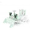 XIAOMI MITU MI ONEBOT OBQGCH95AIQI-5 OBQGCH955 95AIQI-5 non  XE ĐẨY KỸ THUẬT MINI bộ đồ chơi xếp lắp ráp ghép mô hình  Kỹ Thuật Công Nghệ Cao Mô Hình Phương Tiện 339 khối