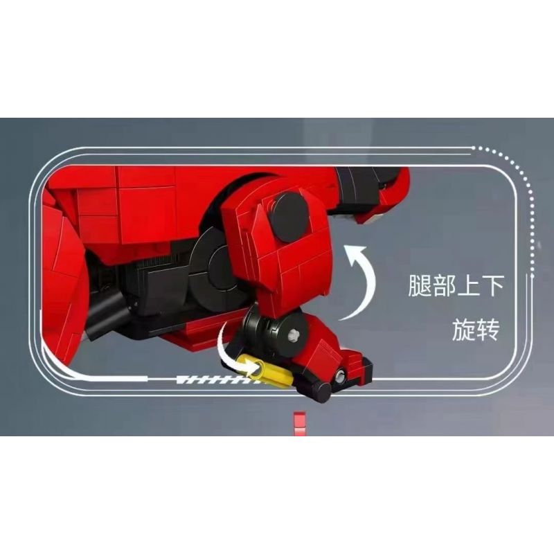 DK 5003 non  CƠ KHÍ bộ đồ chơi xếp lắp ráp ghép mô hình Creator MECHANICAL BULLDOG Sáng Tạo 1675 khối