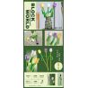 1302 non  HOA TULIP bộ đồ chơi xếp lắp ráp ghép mô hình Creator Sáng Tạo 111 khối