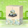 WEIGHT WL-2066 2066 WL2066 non  XE TĂNG HẠNG NẶNG KV-2 CỦA LIÊN XÔ bộ đồ chơi xếp lắp ráp ghép mô hình Movie & Game Phim Và Trò Chơi