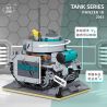 WEIGHT WL-2063 2063 WL2063 non  XE TĂNG HẠNG TRUNG PANZER III CỦA ĐỨC bộ đồ chơi xếp lắp ráp ghép mô hình Movie & Game Phim Và Trò Chơi