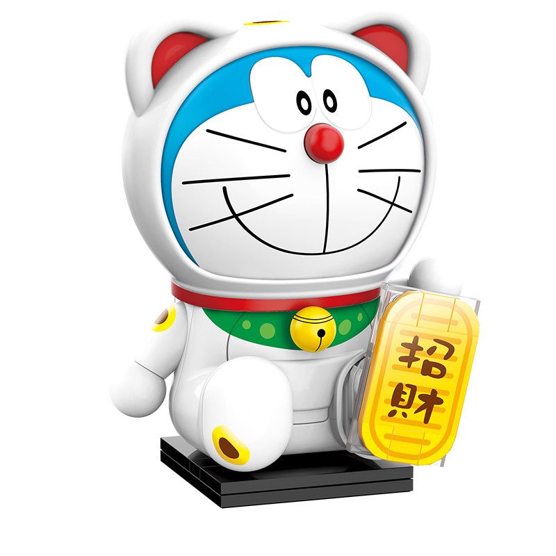 KEEPPLEY K20412 20412 non Lego DORAEMON-VÒNG XOAY SERIES MAY MẮN bộ đồ chơi xếp lắp ráp ghép mô hình Movie & Game Phim Và Trò Chơi