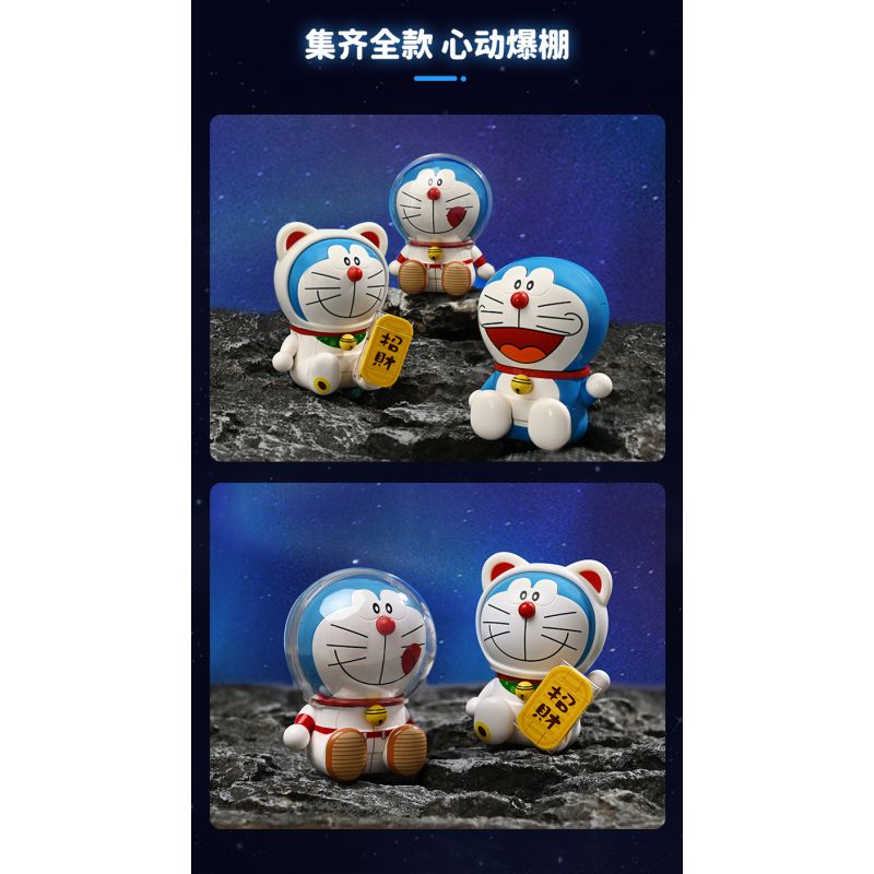 KEEPPLEY K20412 20412 non  DORAEMON-VÒNG XOAY SERIES MAY MẮN bộ đồ chơi xếp lắp ráp ghép mô hình Movie & Game Phim Và Trò Chơi