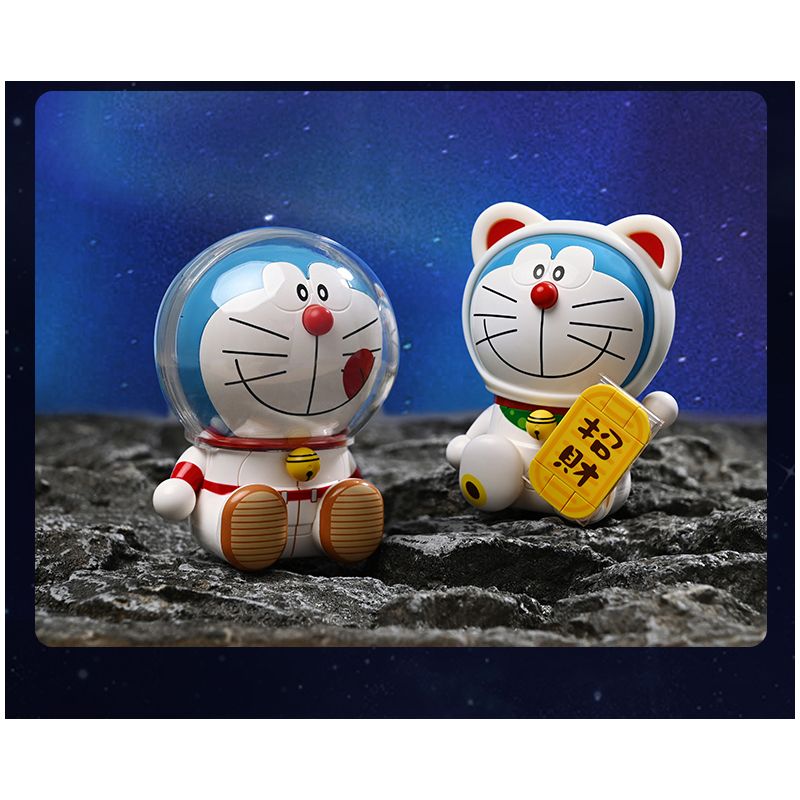 KEEPPLEY K20412 20412 non  DORAEMON-VÒNG XOAY SERIES MAY MẮN bộ đồ chơi xếp lắp ráp ghép mô hình Movie & Game Phim Và Trò Chơi