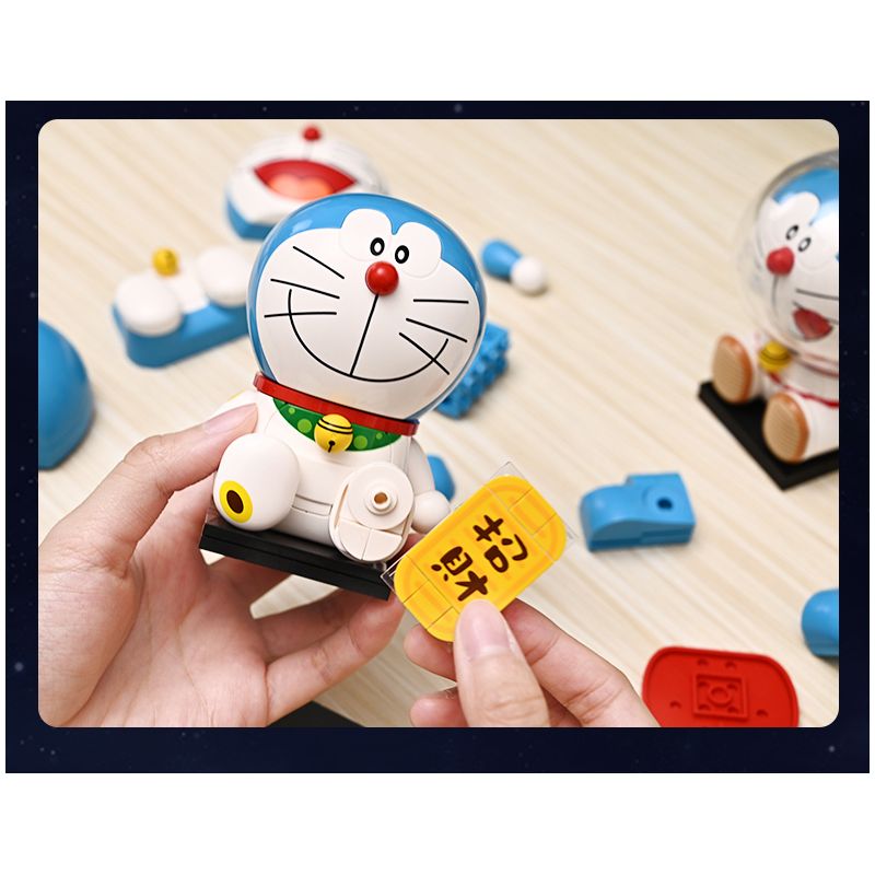 KEEPPLEY K20412 20412 non  DORAEMON-VÒNG XOAY SERIES MAY MẮN bộ đồ chơi xếp lắp ráp ghép mô hình Movie & Game Phim Và Trò Chơi