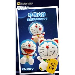 KEEPPLEY K20413 20413 non  DORAEMON-SERIES QUẢ BÓNG TRÒN PHI HÀNH GIA bộ đồ chơi xếp lắp ráp ghép mô hình Movie & Game Phim Và Trò Chơi
