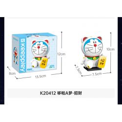 KEEPPLEY K20413 20413 non  DORAEMON-SERIES QUẢ BÓNG TRÒN PHI HÀNH GIA bộ đồ chơi xếp lắp ráp ghép mô hình Movie & Game Phim Và Trò Chơi