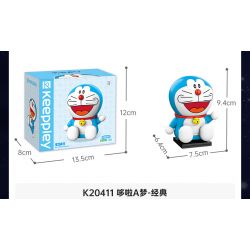 KEEPPLEY K20413 20413 non  DORAEMON-SERIES QUẢ BÓNG TRÒN PHI HÀNH GIA bộ đồ chơi xếp lắp ráp ghép mô hình Movie & Game Phim Và Trò Chơi