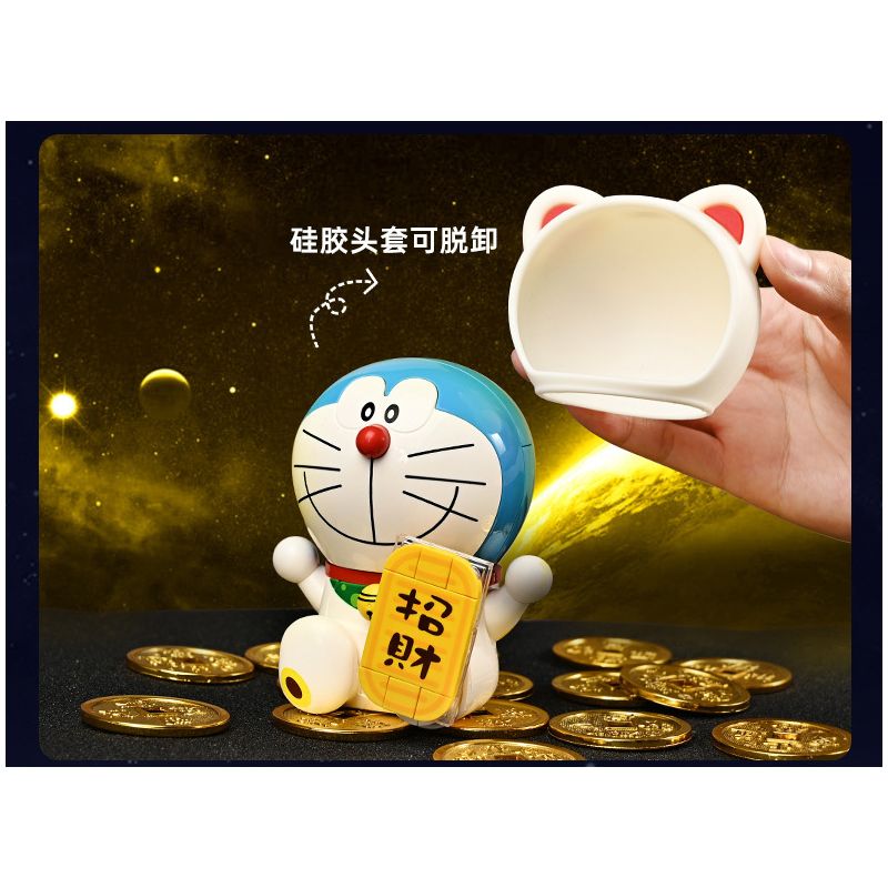 KEEPPLEY K20411 20411 non  DORAEMON-VÒNG XOAY SERIES CỔ ĐIỂN bộ đồ chơi xếp lắp ráp ghép mô hình Classic