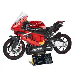 MorkModel 028001 Mork Model 028001 non  DUCATI V4S 1:5 tỷ lệ 1:5 bộ đồ chơi xếp lắp ráp ghép mô hình  DUCAYI V4S Kỹ Thuật Công Nghệ Cao Mô Hình Phương Tiện 2008 khối