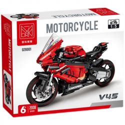 MorkModel 028001 Mork Model 028001 non  DUCATI V4S 1:5 tỷ lệ 1:5 bộ đồ chơi xếp lắp ráp ghép mô hình  DUCAYI V4S Kỹ Thuật Công Nghệ Cao Mô Hình Phương Tiện 2008 khối