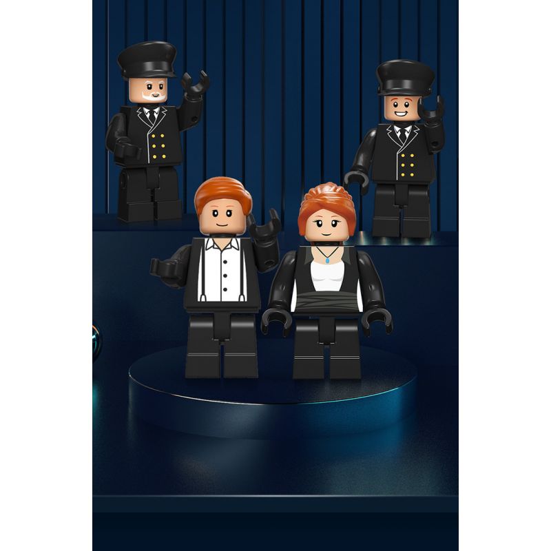 MOYU BLOCK MY97041 97041 non  TITANNILC - TÀU DU LỊCH SANG TRỌNG bộ đồ chơi xếp lắp ráp ghép mô hình Creator Sáng Tạo 2980 khối