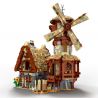 MorkModel 033009 Mork Model 033009 REBRICKABLE MOC-138190 138190 MOC138190 non  CỐI XAY GIÓ THỜI TRUNG CỔ bộ đồ chơi xếp lắp ráp ghép mô hình Creator MEDIEVAL WINDMILL Sáng Tạo 2808 khối