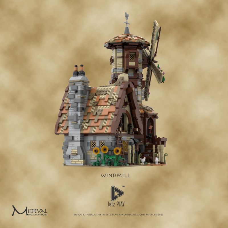 MorkModel 033009 Mork Model 033009 REBRICKABLE MOC-138190 138190 MOC138190 non  CỐI XAY GIÓ THỜI TRUNG CỔ bộ đồ chơi xếp lắp ráp ghép mô hình Creator MEDIEVAL WINDMILL Sáng Tạo 2808 khối MorkModel 033009 Mork Model 033009 REBRICKABLE MOC-138190 138190 MOC138190 non  CỐI XAY GIÓ THỜI TRUNG CỔ bộ đồ chơi xếp lắp ráp ghép mô hình Creator MEDIEVAL WINDMILL Sáng Tạo 2808 khối