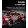 HAPPY BUILD SHINEYU XINYU YC-23005 23005 YC23005 non  XE THỂ THAO NẰM THẤP MÀU ĐỎ bộ đồ chơi xếp lắp ráp ghép mô hình  RED TURBO Kỹ Thuật Công Nghệ Cao Mô Hình Phương Tiện 2238 khối