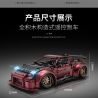HAPPY BUILD SHINEYU XINYU YC-23005 23005 YC23005 non  XE THỂ THAO NẰM THẤP MÀU ĐỎ bộ đồ chơi xếp lắp ráp ghép mô hình  RED TURBO Kỹ Thuật Công Nghệ Cao Mô Hình Phương Tiện 2238 khối