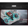 Winner 8106 non  XE THỂ THAO MÀU ĐỎ tỷ lệ 1:14 bộ đồ chơi xếp lắp ráp ghép mô hình  SPORTS CAR Kỹ Thuật Công Nghệ Cao Mô Hình Phương Tiện 1065 khối