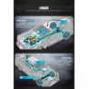Winner 8105 non  XE THỂ THAO MÀU XANH tỷ lệ 1:14 bộ đồ chơi xếp lắp ráp ghép mô hình  SPORTS CAR Kỹ Thuật Công Nghệ Cao Mô Hình Phương Tiện 1188 khối