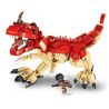 MINGDI 10066 non  KHỦNG LONG CERATOSAURUS bộ đồ chơi xếp lắp ráp ghép mô hình 618 khối
