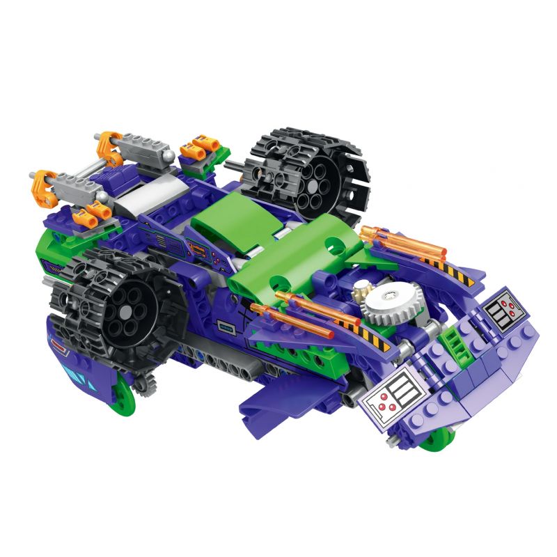 REOBRIX 33001 non  ROBOT BIẾN HÌNH bộ đồ chơi xếp lắp ráp ghép mô hình  TRANSFORMING ROBOT Kỹ Thuật Công Nghệ Cao Mô Hình Phương Tiện 580 khối