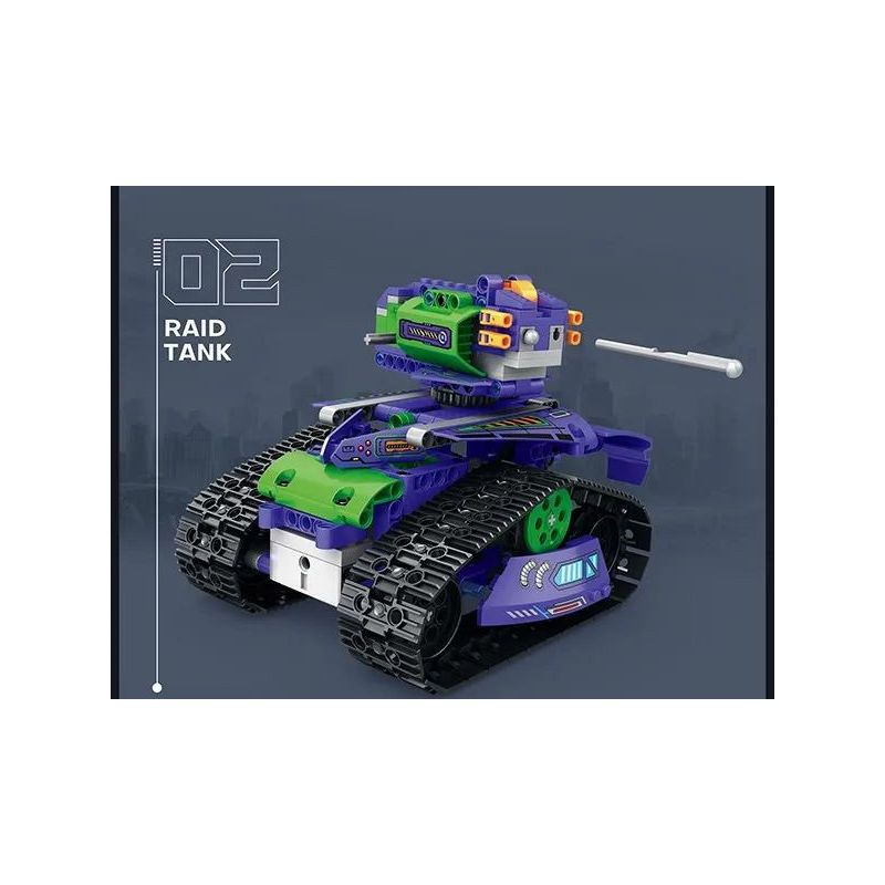 REOBRIX 33001 non  ROBOT BIẾN HÌNH bộ đồ chơi xếp lắp ráp ghép mô hình  TRANSFORMING ROBOT Kỹ Thuật Công Nghệ Cao Mô Hình Phương Tiện 580 khối