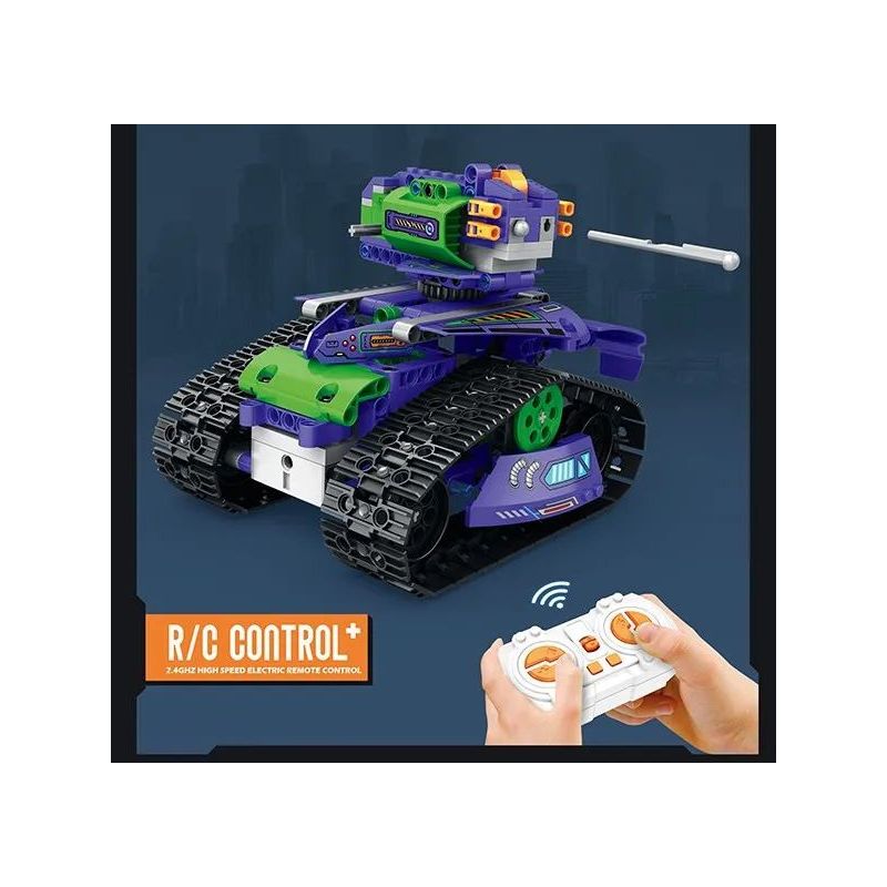 REOBRIX 33001 non  ROBOT BIẾN HÌNH bộ đồ chơi xếp lắp ráp ghép mô hình  TRANSFORMING ROBOT Kỹ Thuật Công Nghệ Cao Mô Hình Phương Tiện 580 khối