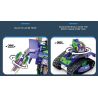 REOBRIX 33001 non  ROBOT BIẾN HÌNH bộ đồ chơi xếp lắp ráp ghép mô hình  TRANSFORMING ROBOT Kỹ Thuật Công Nghệ Cao Mô Hình Phương Tiện 580 khối