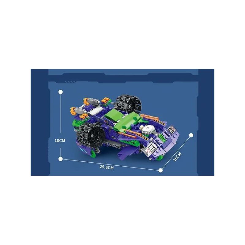 REOBRIX 33001 non  ROBOT BIẾN HÌNH bộ đồ chơi xếp lắp ráp ghép mô hình  TRANSFORMING ROBOT Kỹ Thuật Công Nghệ Cao Mô Hình Phương Tiện 580 khối