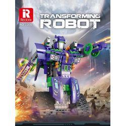 REOBRIX 33001 non  ROBOT BIẾN HÌNH bộ đồ chơi xếp lắp ráp ghép mô hình  TRANSFORMING ROBOT Kỹ Thuật Công Nghệ Cao Mô Hình Phương Tiện 580 khối